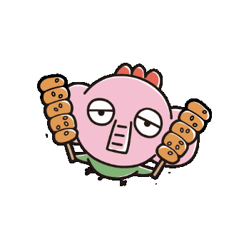 ピンク Sticker by PHADS