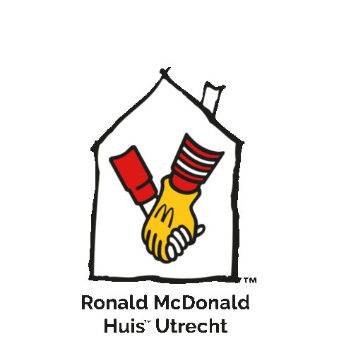Ronald McDonald Huis Utrecht Sticker