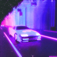 50+ Aesthetic Anime Cars & Driving Looping GIFs | Gridfiti | Aesthetic anime,  Anime background, Car animation