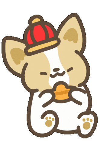 Chinese New Year Sticker by corgiyolk