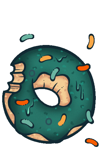 Donut Sticker
