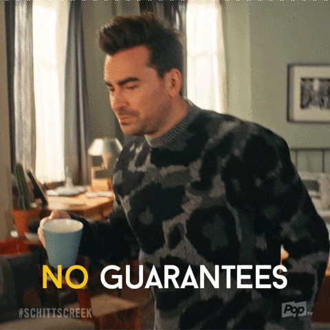 Pop Tv No Promises GIF by Schitt's Creek - Find & Share on GIPHY