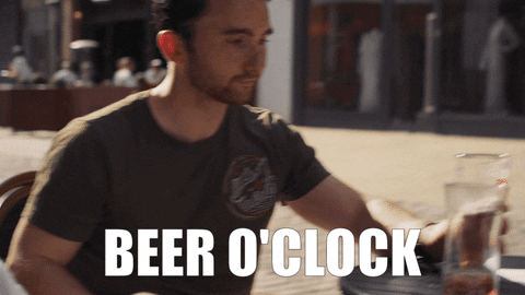Beer Celebrate GIF by 43 Clicks North - Find & Share on GIPHY