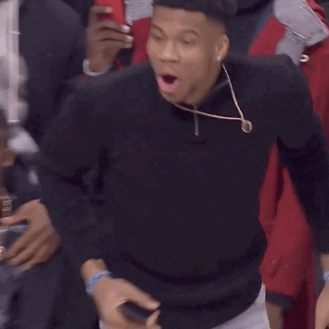 Lets Go Reaction GIF by Milwaukee Bucks - Find & Share on GIPHY
