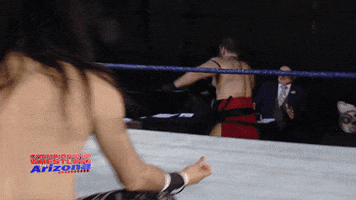 Angry Crazy Eyes GIF by United Wrestling Network