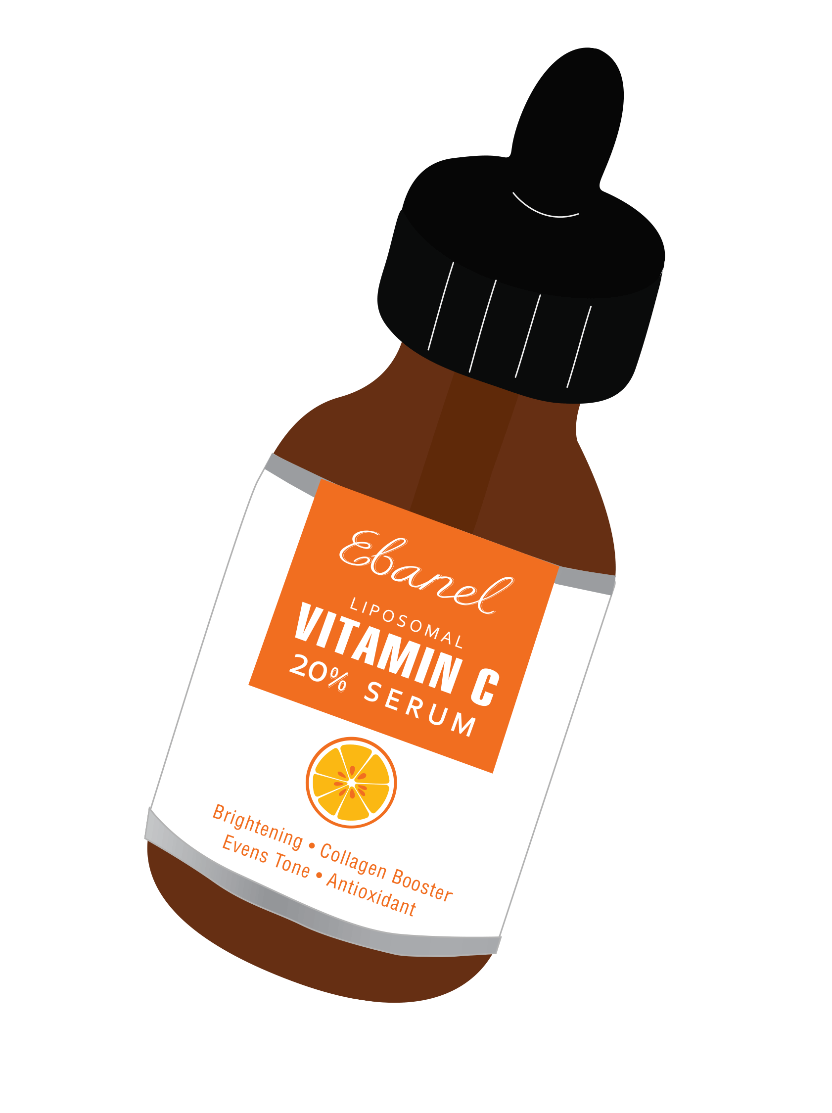 Vitamin C Serum Sticker by Ebanel Skincare for iOS & Android GIPHY