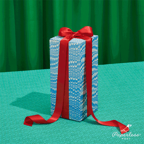 Christmas Party Cocktail GIF by Paperless Post