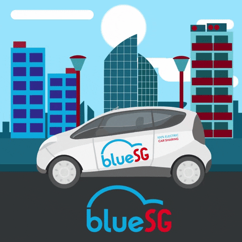 Car Rental Singapore GIF by BlueSG
