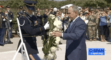 Never Forget Wreath GIF
