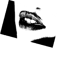 Lips Kiss Sticker by SAINT LAURENT