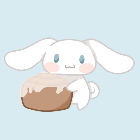 Bunny Baking GIF