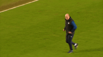 Celebrating Paul Cook GIF by Wigan Athletic