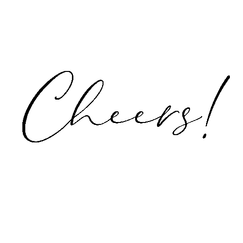 Cheers Sticker by Stella York