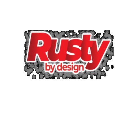 Rusty Auction Sticker by Rusty by Design