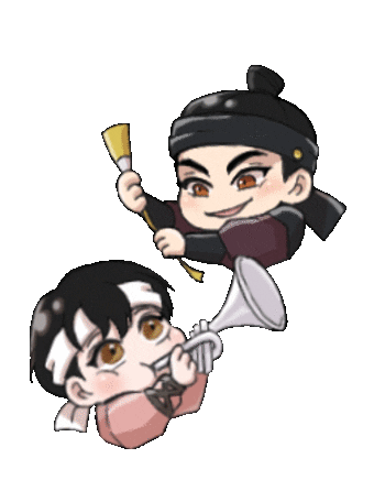 레진야화첩 Sticker by Lezhincomics