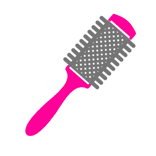 Hair Brush Sticker by Blo Blow Dry Bar for iOS & Android GIPHY