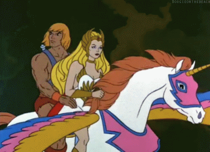 He Man Unicorn GIF