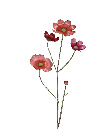 Flower Sticker