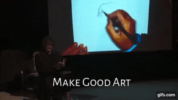Neil Gaiman Make Good Art GIF