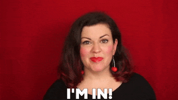 Im In Yes GIF by Christine Gritmon