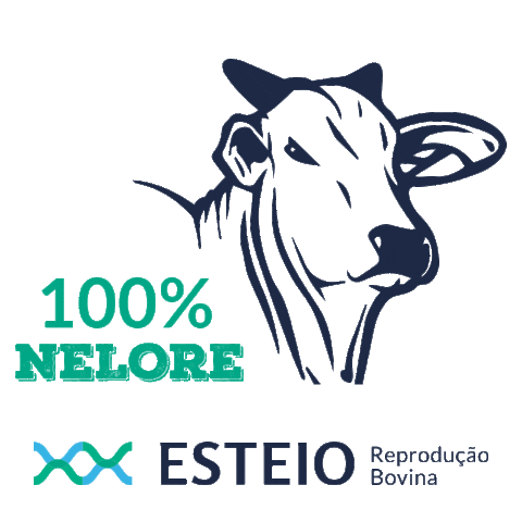 Esteio Reprodução Bovina Sticker
