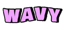 Pink Wave Sticker