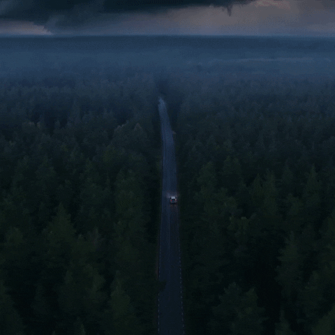 Storm Driving GIF by MitsubishiMotorsBeLux