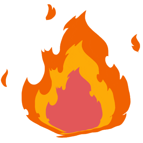 Fire Sticker