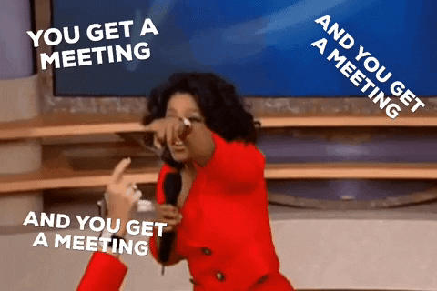 Meeting Time GIFs - Find & Share on GIPHY Office Team Celebration