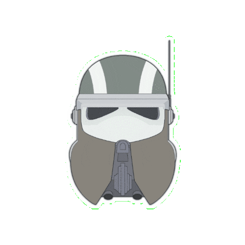 Star Wars Helmet Sticker