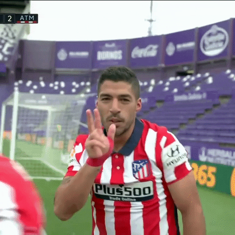 Happy Luis Suarez GIF by ElevenSportsBE