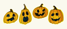 Halloween Pumpkin GIF by My Doodles Atalier
