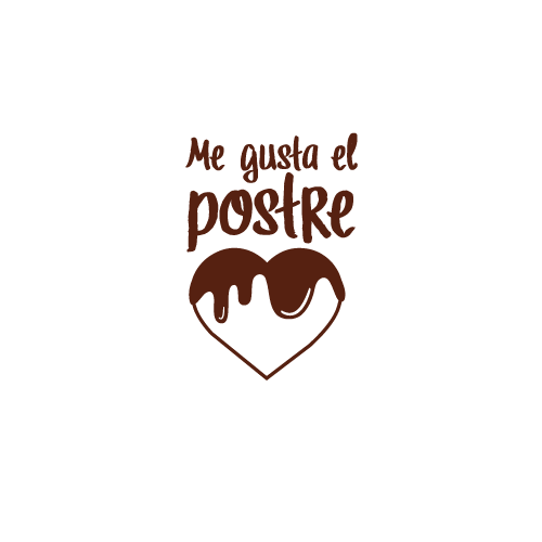 Sticker by Me Gusta El Postre