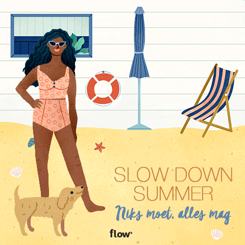 Summer Vakantie GIF by Flow Magazine