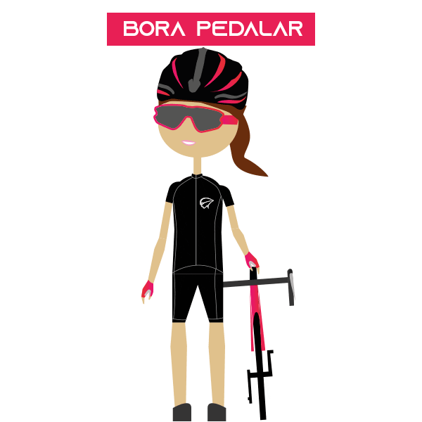 Girl Bike Sticker by Mauro Ribeiro Sports for iOS & Android GIPHY