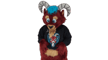 Hockey Mascot Sticker by New Mexico Goatheads