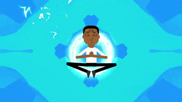 Meditation Focus GIF by SUPA FLOWA