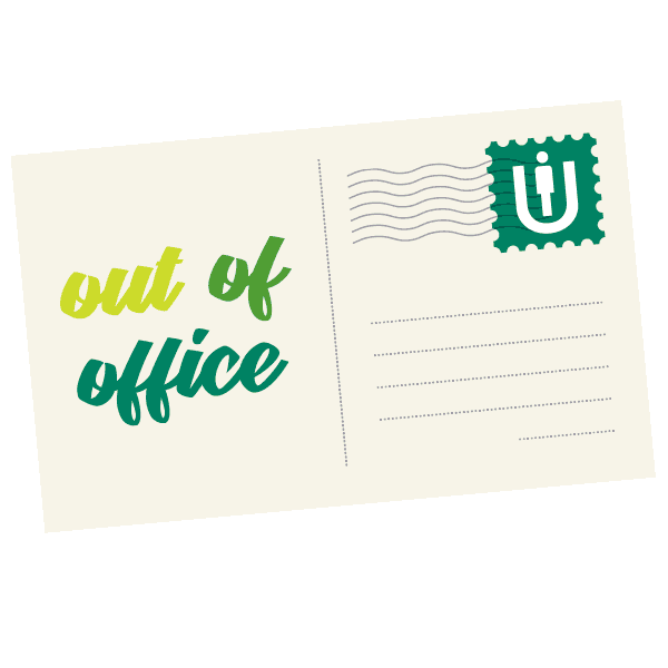 Out Of Office Pto Sticker by Ultimate Software for iOS & Android | GIPHY