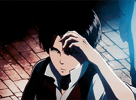 shingeki no kyojin levi ackerman GIF
