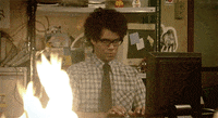this is fine GIF