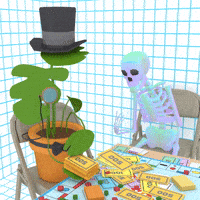 Money Skeleton GIF by jjjjjohn