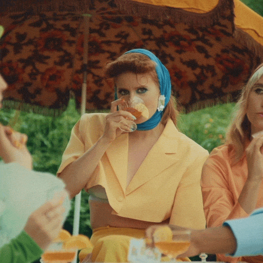 Vintage Drinking GIF by Universal Music