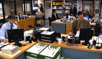 the office bankrupcy GIF