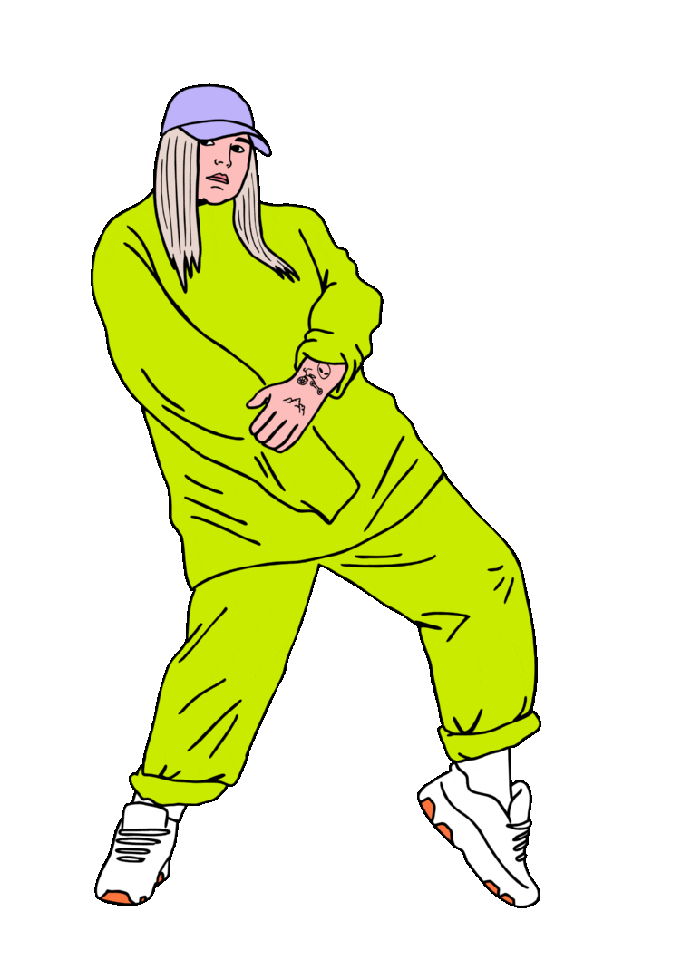 Dance For Me Tracksuit Sticker by Tones and I for iOS & Android GIPHY