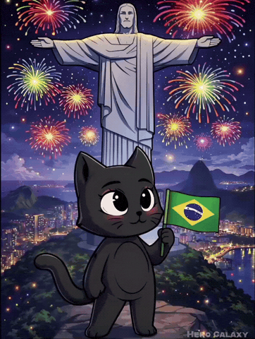 Brazil Rio GIF by Hero Galaxy NFT