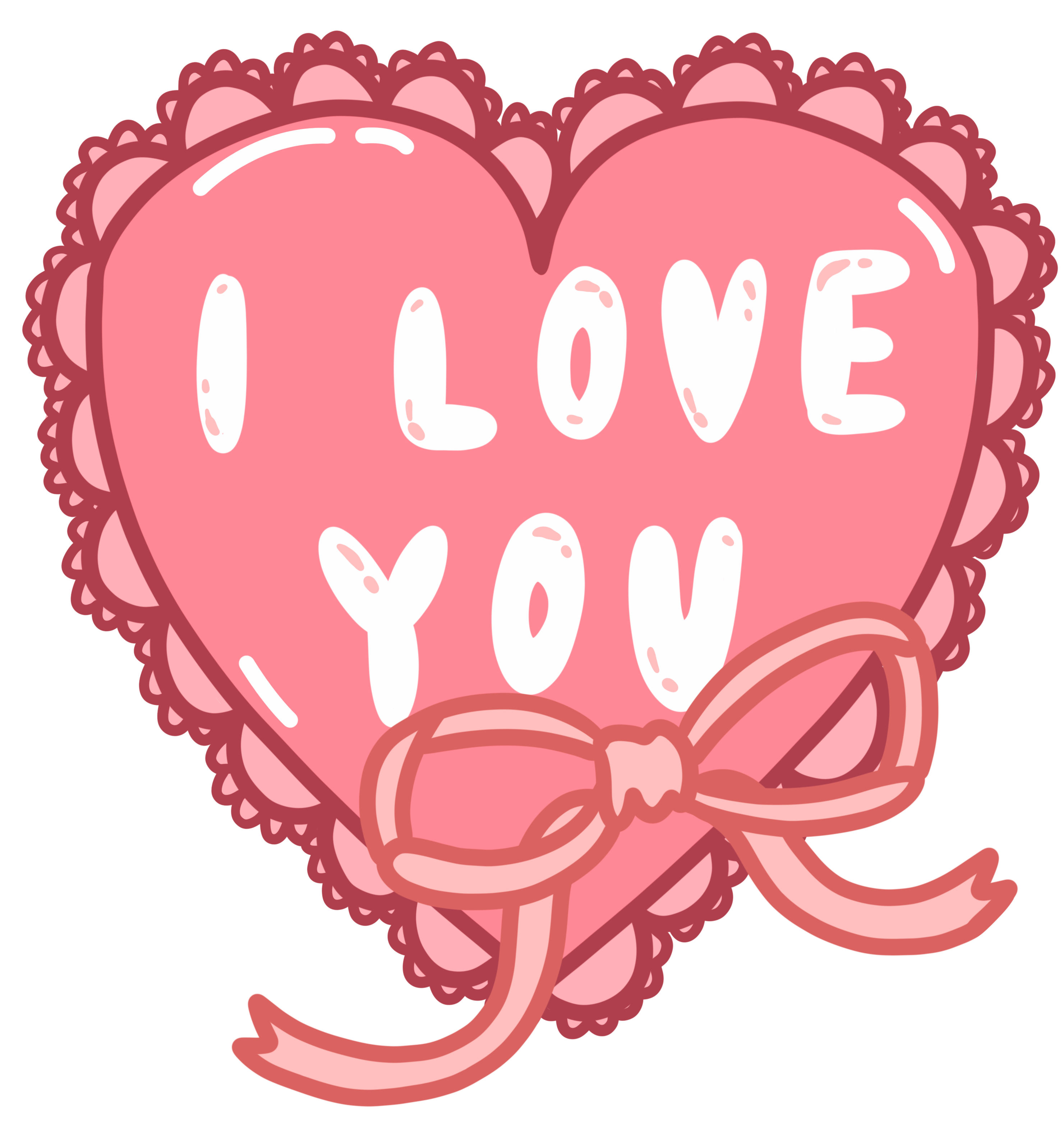I Love You Heart Sticker By Chiara For Ios Android Giphy