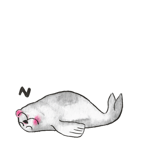 Tired Sticker