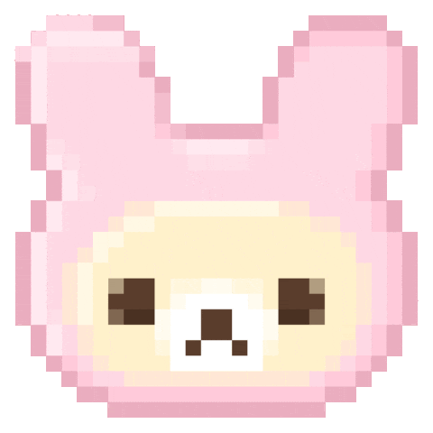 Pixel Pink Sticker