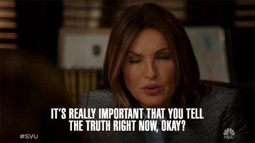 Tell The Truth GIF by SVU