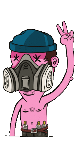 Art Graffiti Sticker